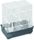 Bird Cage Birds 44x27x32cm. Gray