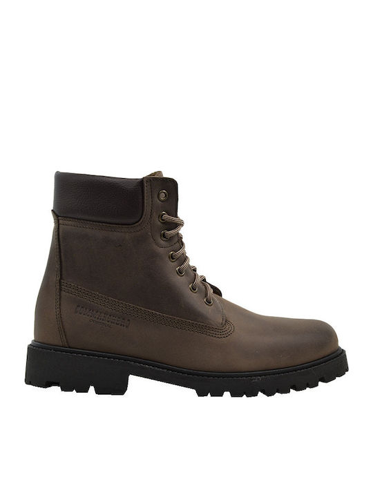 Leather Boots Brown Nubuck