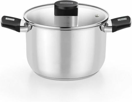 Monix Βαθιά Ανοξείδωτη Κατσαρόλα 6.4lt / 24cm