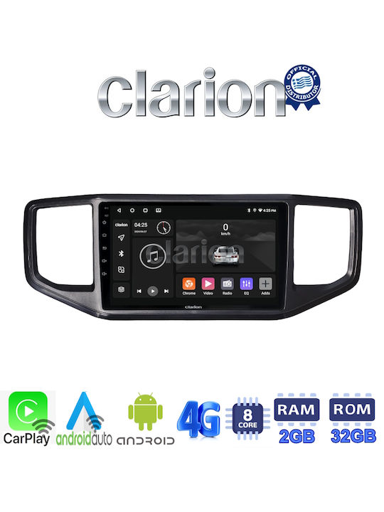 Clarion Ηχοσύστημα Αυτοκινήτου για Volkswagen Amarok 2017 > 2021 (Bluetooth/USB/WiFi/GPS/Apple-Carplay/Android-Auto)