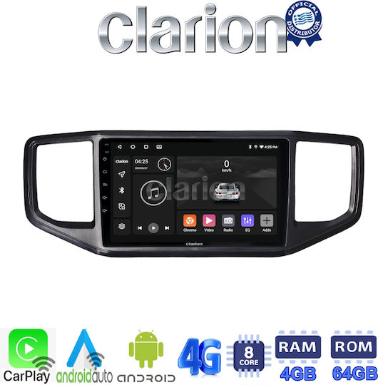Clarion Sistem Audio Auto pentru Volkswagen Amarok 2017 > 2021 (Bluetooth/USB/WiFi/GPS/Apple-Carplay/Android-Auto)