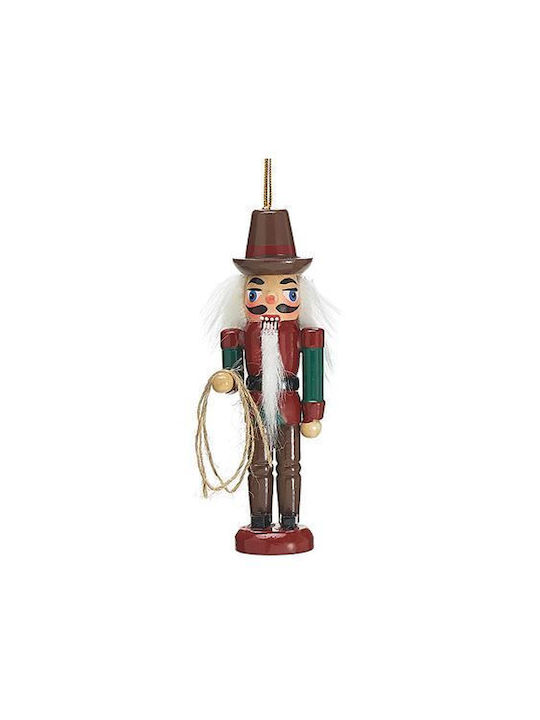 Western Hanging Nutcracker Ornament Set 6pcs