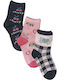 365 Charm Socks Kindersocken Sky Blue - Pink 3 Paar