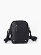 Geantă de Umăr / Tip Crossbody Neagră pentru Bărbați
