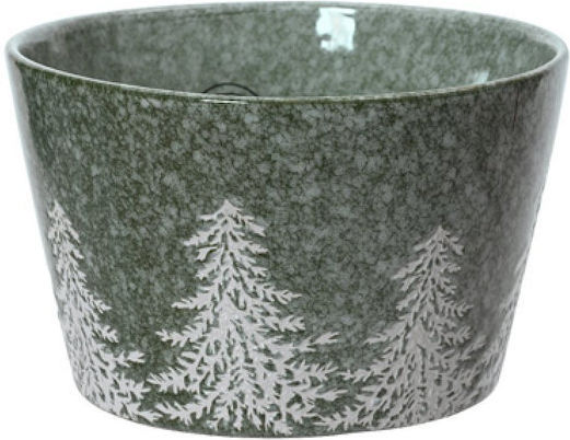 Kaemingk Schale mit Weihnachtsbäumen