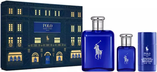 Ralph Lauren Ανδρικό Σετ με Eau de Toilette 3τμχ