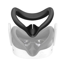 Silicone Face Shield Meta Quest 3s Black Silicone Face Shield Meta Quest 3s Black