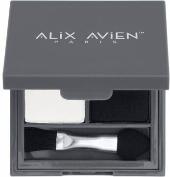 Alix Avien Διπλή Σκιά Ματιών σε Στερεή Μορφή με Μαύρο Χρώμα
