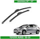 Bosch Aerotwin Wiper Blades 3398000030 Front Set Toyota Auris 2007-2010 Set 66cm 40cm 26" & 16" 2 Pieces
