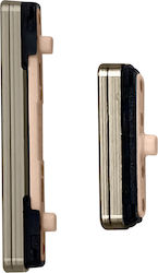 Clappio Power- und Lautstärketasten Samsung Galaxy S24 S24 Plus Beige