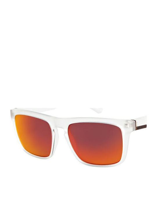 Quiksilver The Ferris Γυαλιά Ηλίου Διάφανο με Κοκκάλινο Σκελετό
