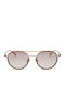Kreuzbergkinder Jayce Unisex Sunglasses with Rose Gold Metal Frame and Pink Gradient Lens Jayce C4