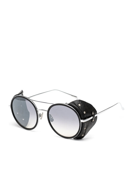 Belstaff Women's Sunglasses with Black Frame and Gray Gradient Lens