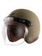 Axor Retro Dull Desert Storm Κράνος Μηχανής Jet ECE 22.06 1250gr
