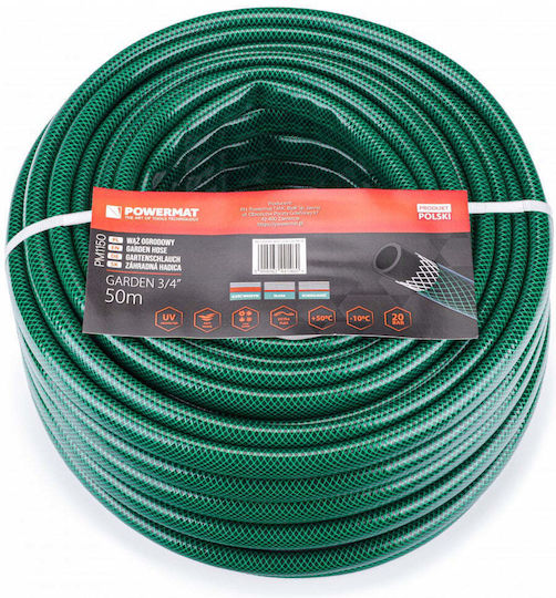 Garden 3-layer Garden Hose 3/4" 50 M Powermat Pm1150
