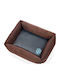 ThermoSwitch Schwuchtel Hundebett Braun 120x75cm.