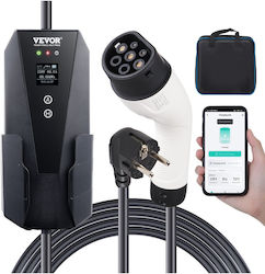 Vevor Portable Single Phase 3.7kW Charging Station with Built-in Cable Type 2 (EV-B06-EU003B)