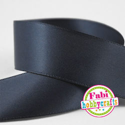 Fabi Satinband 20mm x 50m Schwarz