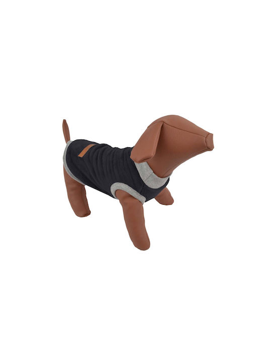 Woofmoda Fleece Hundeshirt in Schwarz Farbe XS