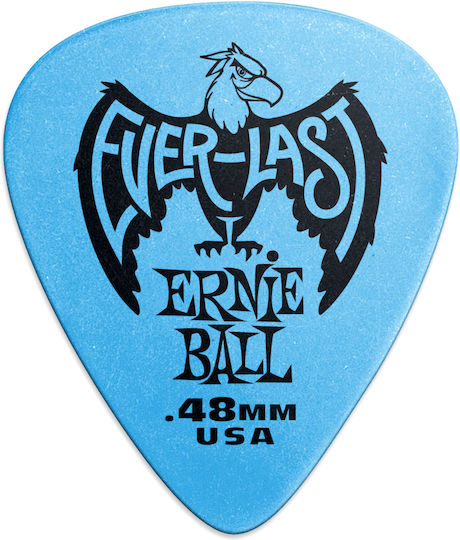 Ernie Ball Guitar Pick Everlast Thickness 0.48mm 1pc