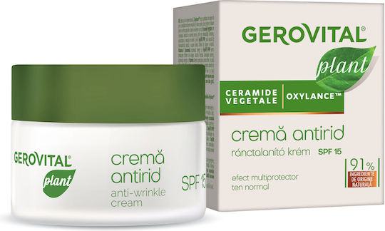 Gerovital Plant Creme Gesicht Tag mit SPF15 50ml