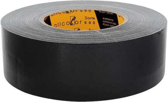 Allcolor Professional Fabric Gaffer Tape 690-75 S Gaffer 75mm X 50m Black