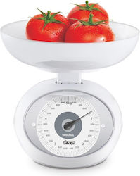 Analog Kitchen Scale with Bowl