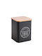 Oriana Ferelli Vase Coffee with Lid Metallic Brown 10x10x10cm