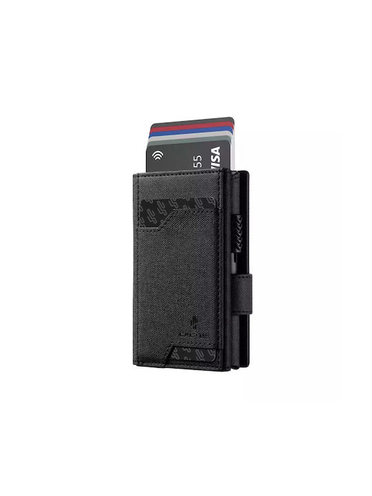 Portofel bărbătesc Carduri cu RFID Negru