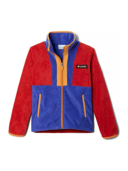 Columbia Παιδική Ζακέτα Fleece Red, Blue Back B...