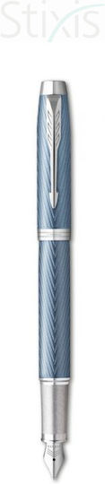 Πενα Parker I.m Premium Blue Grey Ct Fpen F