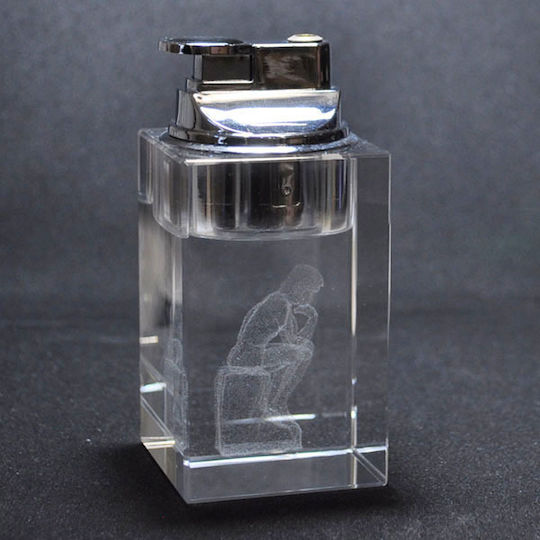 Brichetă din Cristal Thinker 5x5x10.5cm Pol 5112204
