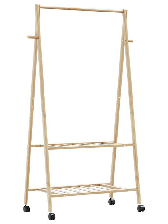 vidaXL Κρεμάστρα Δαπέδου από Bamboo vidaXL Κρεμάστρα Δαπέδου από Bamboo