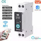 Smart Wattmeter Electric Panel Analog Rail Single Phase Tuya AT-Q-SY1-JWT