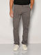 Trousers Cargo Elastic in Regular Fit Anthracite
