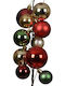 Ghirlandă Decorativă Bile de Crăciun Multicolore 180cm 306.001.0611.99