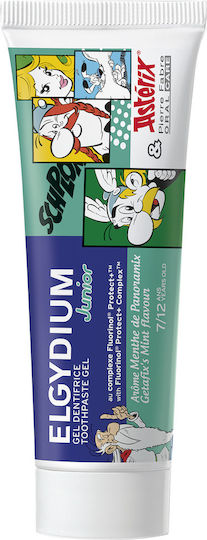 Elgydium Asterix Children's Toothpaste for 7+ Years with Mint Flavor 50ml