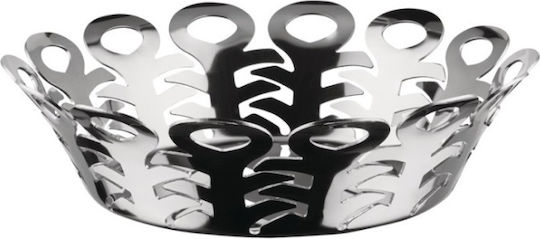 Alessi Φρουτιέρα Inox Ασημί 22x22εκ.