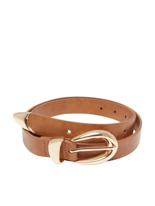 Urban Classics Men's Belt Leather Brown