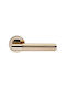 Πόμολα Πόρτας Ροζέτα Ilavio 2671 Polished Brass Πόμολα Εσωτερικής Πόρτας Ζεύγος