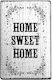 Σφραγιδα Vintage "home Sweet Home" 7x4.2cm Colo...