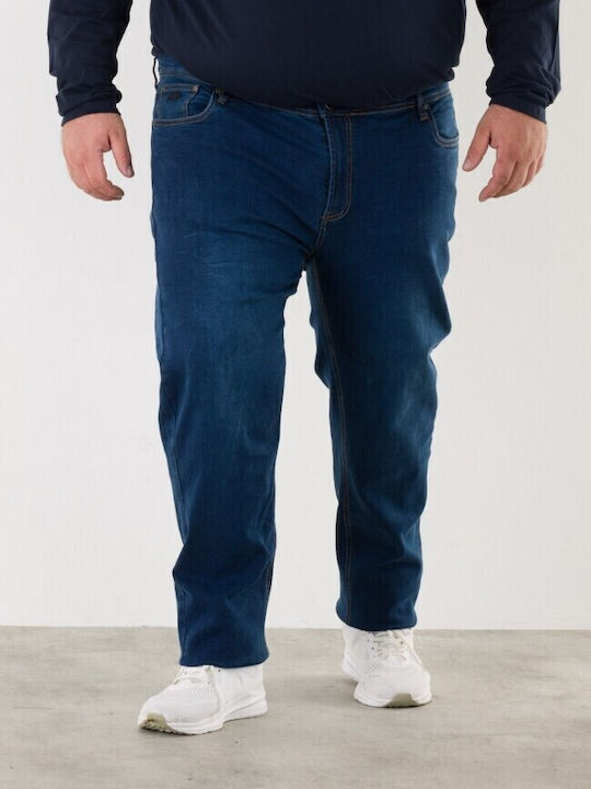 Pantaloni Jeans pentru Bărbați cu Croială Regular Sc. Blue