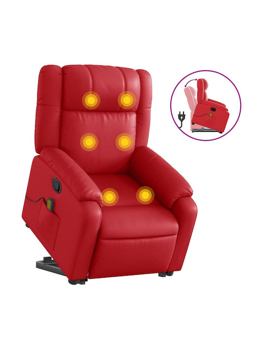 Relax Armchair Massage with Footstool from Leat...