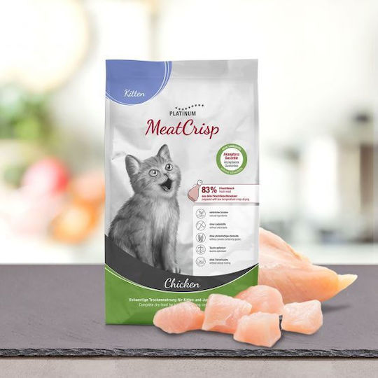Platinum Pet Food & Care Meatcrisp Kitten Dry Food for Young Cats with Chicken 5x1.5kg