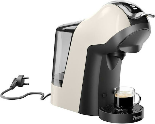 Tristar Καφετιέρα για Κάψουλες Nespresso Πίεσης 19bar Λευκή