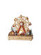 Kaemingk Illuminated Christmas Wooden Figure Length 28cm