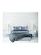 Makis Tselios Home Σετ Σεντόνια Υπέρδιπλα 240x260εκ. Γκρι (4τμχ)