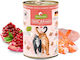 Granata Pet Foods Delicatessen Wet Food for Cats in Cans with Turkey, Shrimps, Pomegranate, Salmon and Mussels 800gr
