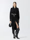 Levulosio Midi Dress Knitted Black
