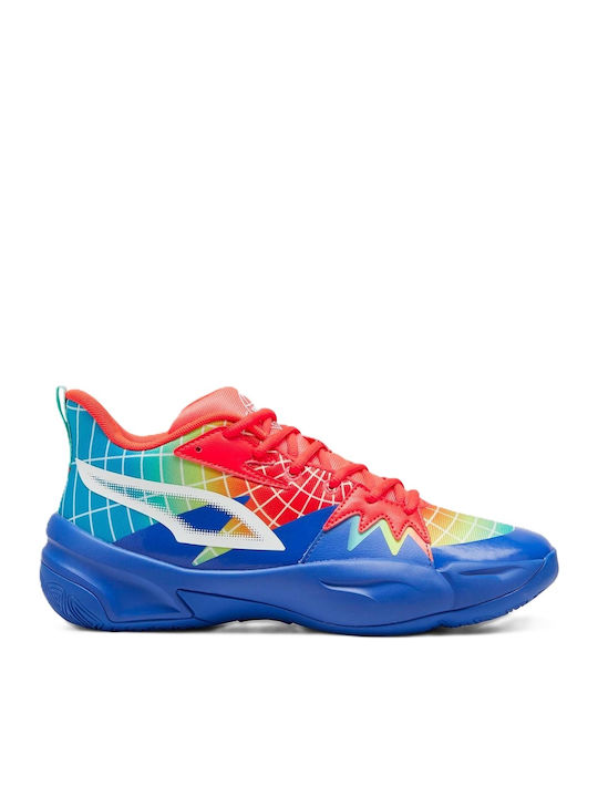 PUMA Genetics Marcus Smart Μπασκετικά Παπούτσια Πολύχρωμα